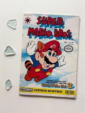 Super Mario Bros #1 (1990 1st Series) Valiant NES Era Nintendo Comic Book Key